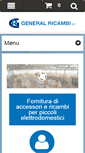 Mobile Screenshot of generalricambisrl.it